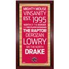 Image 1 : Toronto Raptors Subway Sign Wall Art 16X32 Photo