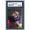 Image 1 : Derek Jeter Signed & Slabbed 1993 SP Foil Card (Signed In Blue)