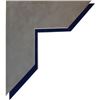 Image 1 : Chrome Suede Matte W/Blue Inside For Web Orders