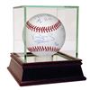 Image 1 : Darryl Strawberry Signed MLB Baseball W/ NYM Career Stats Inscriptions LE/18