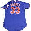 Image 1 : Matt Harvey Signed NY Mets Authentic Home Royal Jersey (MLB Auth)