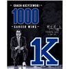 Mike Krzyzewski Signed 1000 Career Wins Tribute 16X20 Photo W/ 1000Th Win Insc