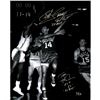 Image 1 : Bob Cousy And Tom Heinson Dual Signed 16X20 Photo W/ HOF, MVP Insc. By Cousy & HOF, ROY Insc. Tom"