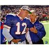 Image 1 : Jim Kelly/Marv Levy Dual Signed And Inscribed 16X20 Photo W/ HOF