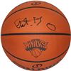 Image 1 : Patrick Ewing Signed Knicks Logo Basketball