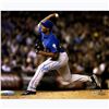 Image 1 : Jeurys Familia Signed Pitching Vs. Reds 16X20 Photo (MLB Auth)