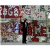 Image 1 : Walt Frazier In Playground With Graffiti Horizontal 8X10