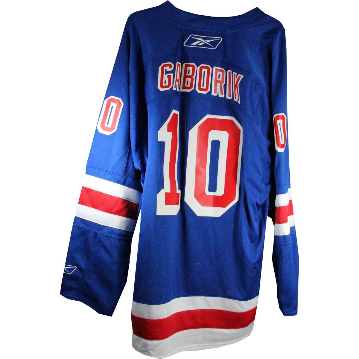 Marian Gaborik Blue Rangers Jersey Large Uns