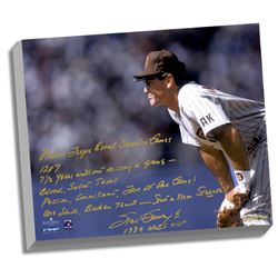 Steve Garvey Facsimile 81 WS Celebration Story Stretched 16X20 Story Canvas