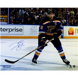 David Backes Signed 16X20 Photo