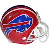 Image 1 : Bruce Smith Signed Authentic Red Bills Helmet W/ HOF Insc
