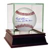 Image 1 : Frank Thomas Signed MLB Baseball W/ 62 More HR Than Maris" Insc.