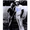 Image 1 : Chevy Chase Signed Standing With Cindy Morgan 16X20 Photo