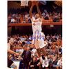 Image 1 : Wesley Johnson Syracuse White Jersey Two Handed Dunk Vertical 16X20 Photo
