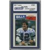 Image 1 : Jim Kelly Signed 1987 Topps Rookie Card W/ " HOF"Insc. (Slabbed By Steiner)