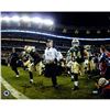 Image 1 : Brian Kelly Notre Dame Running On To The Field Horizontal 16X20 Photo