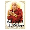 Image 1 : Bob Knight Signed 2012 Topps Card W/ "87 Champs" Insc
