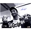 Image 1 : Sandy Koufax Signed Holding Up Baseballs 16X20 Photo (Online Auth)