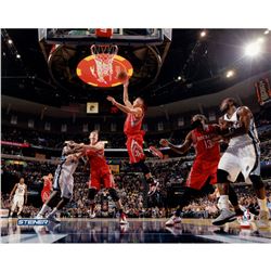 Jeremy Lin Dunk Vs Grizzlies 8X10 Uns