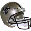 Image 1 : Archie Manning Signed New Orleans Saints Riddell Full Size Replica Helmet