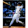 Image 1 : Don Mattingly NYY Home Jersey Swinging Vertical 16X20 Photo (MLB Auth) Signed In Silver