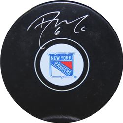 Dylan Mcilrath Signed New York Rangers Puck