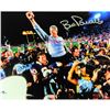 Image 1 : Bill Parcells Signed Carry Off Blue Sweater 8X10 Photo
