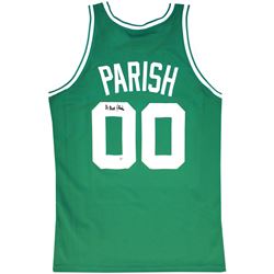 Robert Parish Signed Green Celtics Jersey