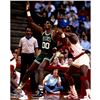 Image 1 : Robert Parish Signed Posting Up Hakeem Olajuwon 16X20 Photo