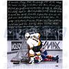 Image 1 : Mike Richter Signed Save On Pavel Bure 16X20 Story Photo