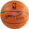 Image 1 : Dominique Wilkins Signed NBA David Stern Z I/O Basketball W/ "H.H.F" Insc. (Signed In Black)