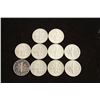 Image 2 : 10 ASSORTED SILVER ROOSEVELT DIMES