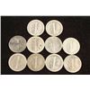 Image 2 : 10 ASSORTED 1920'S MERCURY DIMES