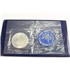 Image 2 : 1971-S  IKE SILVER DOLLAR UNCIRCULATED (BLUE PACK)