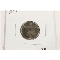 1833 CAPPED BUST DIME