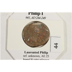 244-249 A.D. PHILIP I ANCIENT COIN