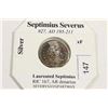 Image 1 : SILVER 193-211 A.D. SEPTIMIUS SEVERUS ANCIENT COIN