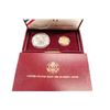 Image 1 : 1988 GOLD & SILVER US OLYMPIC 2 COIN SET UNC