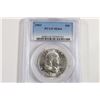 Image 1 : 1963 FRANKLIN HALF DOLLAR PCGS  MS64