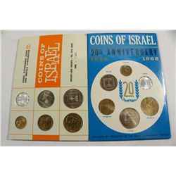 ISRAEL 1966 (PF LIKE) & 1968 SPECIMEN SETS