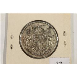 1943 CANADA SILVER 50 CENTS