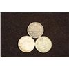 Image 1 : 1918,19 & 1920 CANADA SILVER 5 CENTS