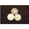 Image 2 : 1918,19 & 1920 CANADA SILVER 5 CENTS