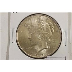 1922 PEACE SILVER DOLLAR UNC