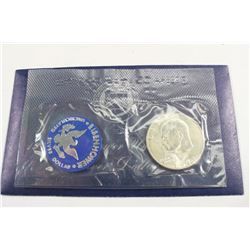 1971-S  IKE SILVER DOLLAR UNCIRCULATED (BLUE PACK)