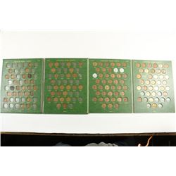 PARTIAL LINCOLN CENT ALBUM 1909-1970 IN WHITMAN
