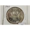 Image 1 : 1966 CANADA SILVER DOLLAR UNC