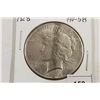 Image 1 : 1928 PEACE SILVER DOLLAR KEY DATE AU58