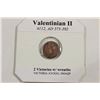 Image 2 : 375-392 A.D. VALENTINIAN II ANCIENT COIN (FINE)
