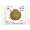 Image 1 : SILVER HAT LOUNGE 25 CENT TRADE TOKEN
